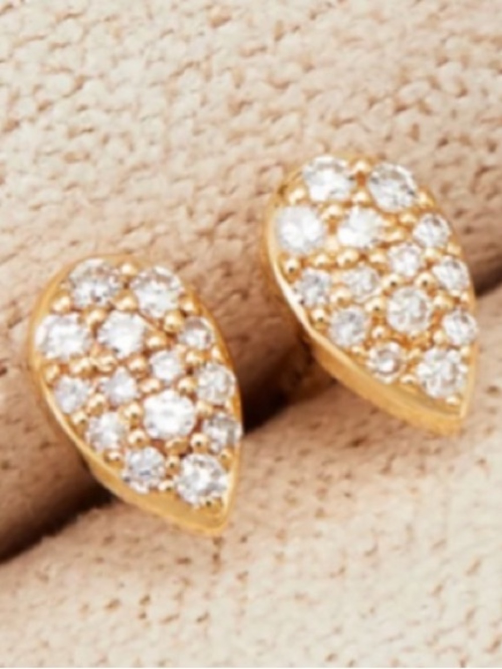 Mejuri Pear Studs Like New